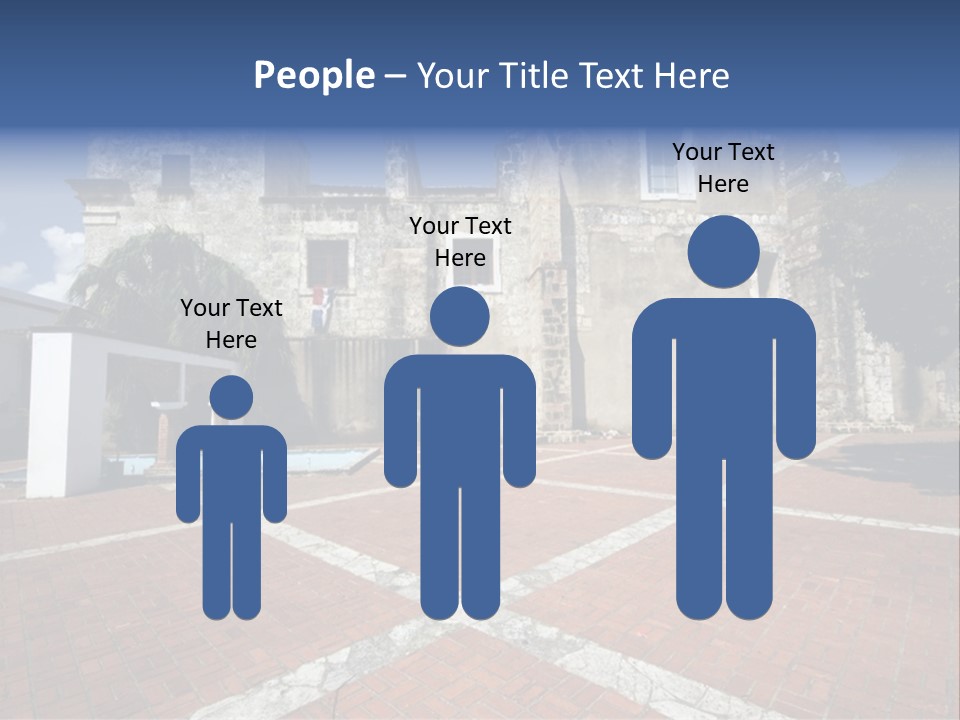 Park Near Casa De Francia And Hostal Nicolas De Ovando And Fortaleza On Las Damas Santo Domingo, Dominican Republic PowerPoint Template