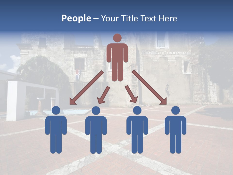 Park Near Casa De Francia And Hostal Nicolas De Ovando And Fortaleza On Las Damas Santo Domingo, Dominican Republic PowerPoint Template