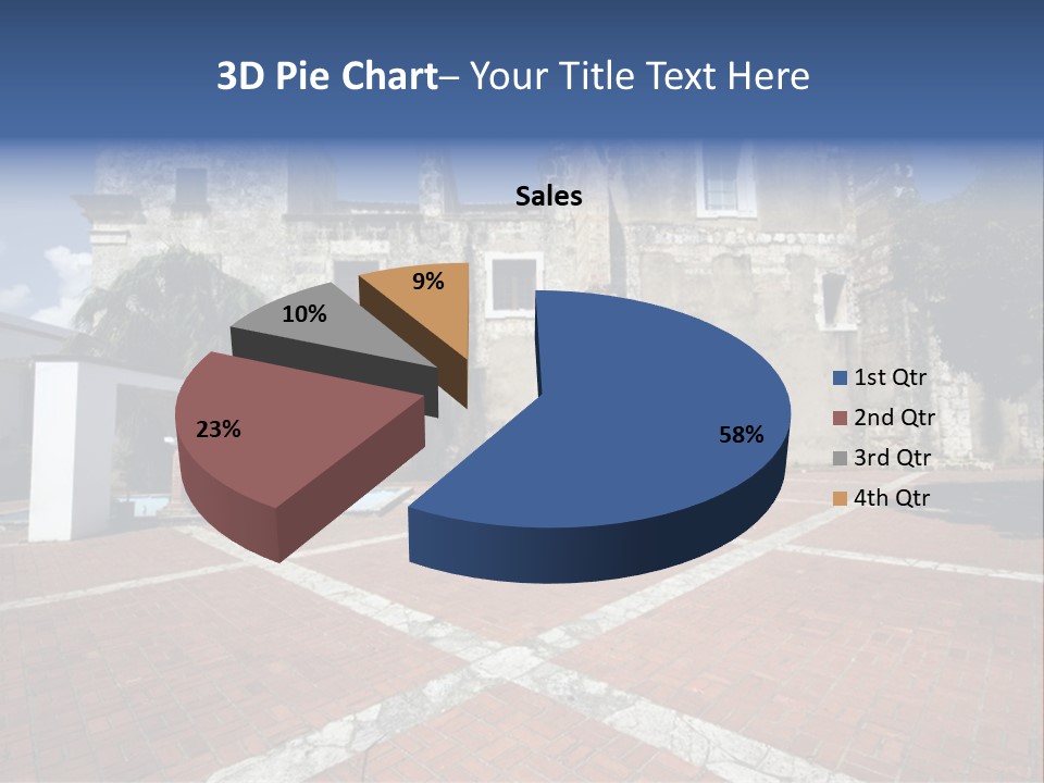 Park Near Casa De Francia And Hostal Nicolas De Ovando And Fortaleza On Las Damas Santo Domingo, Dominican Republic PowerPoint Template
