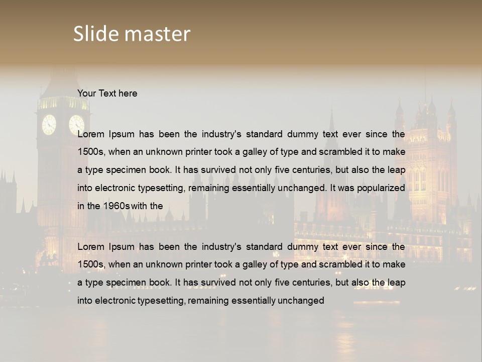 Big Ben PowerPoint Template