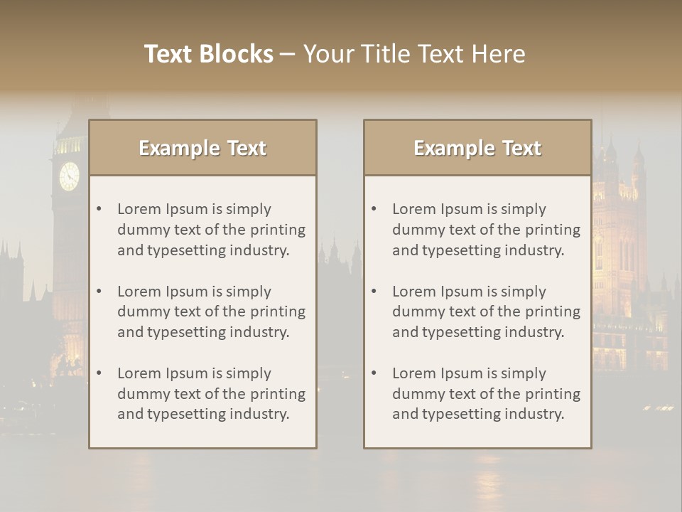 Big Ben PowerPoint Template