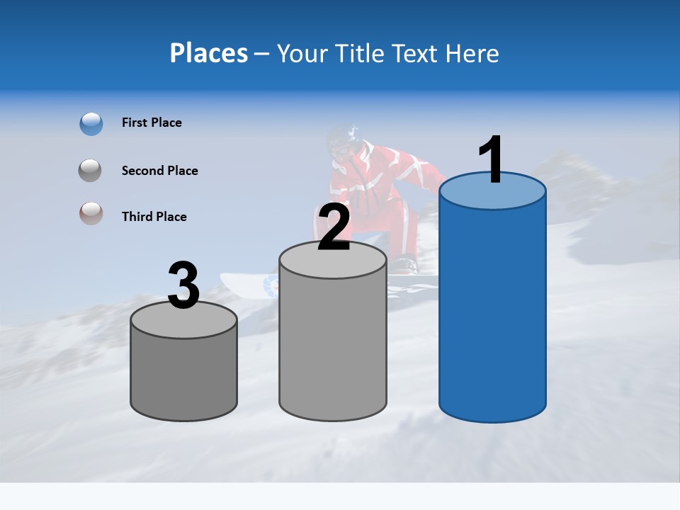 Ski Jumper PowerPoint Template