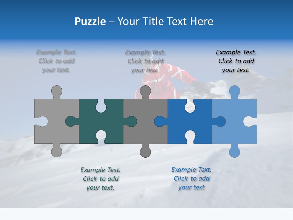 Ski Jumper PowerPoint Template