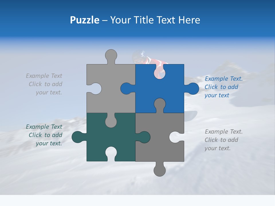 Ski Jumper PowerPoint Template
