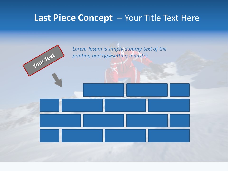 Ski Jumper PowerPoint Template