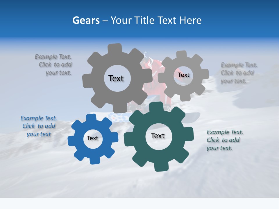 Ski Jumper PowerPoint Template
