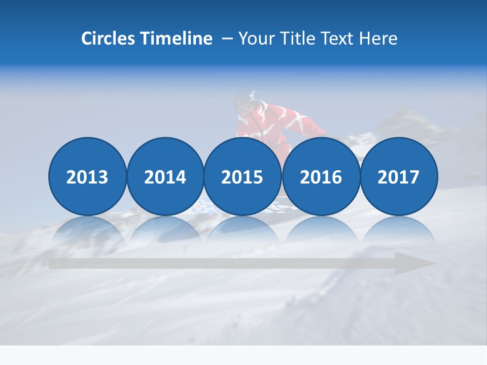 Ski Jumper PowerPoint Template