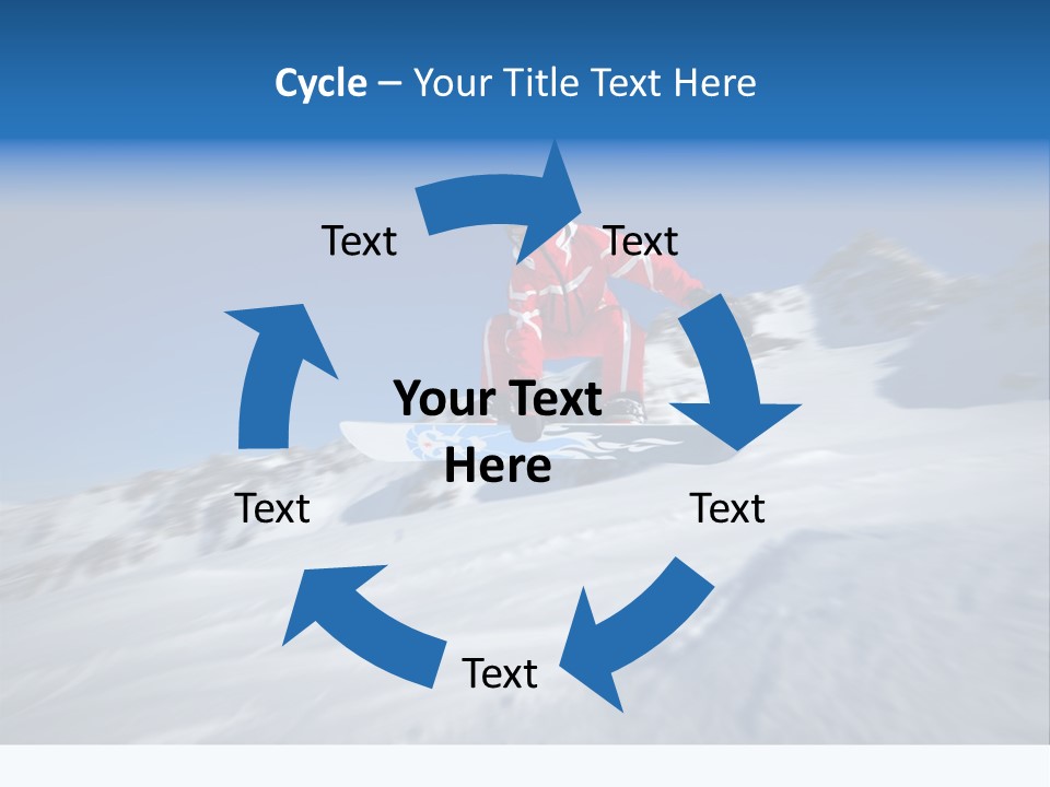 Ski Jumper PowerPoint Template