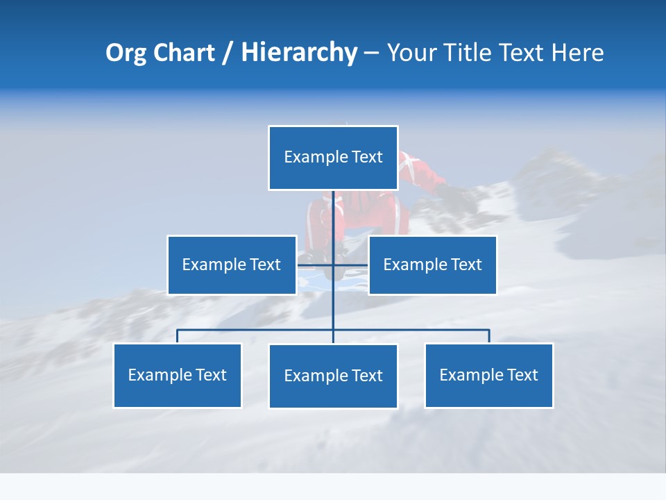 Ski Jumper PowerPoint Template