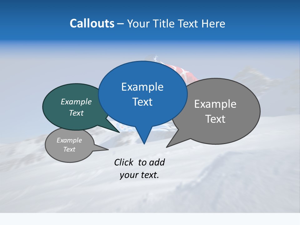 Ski Jumper PowerPoint Template