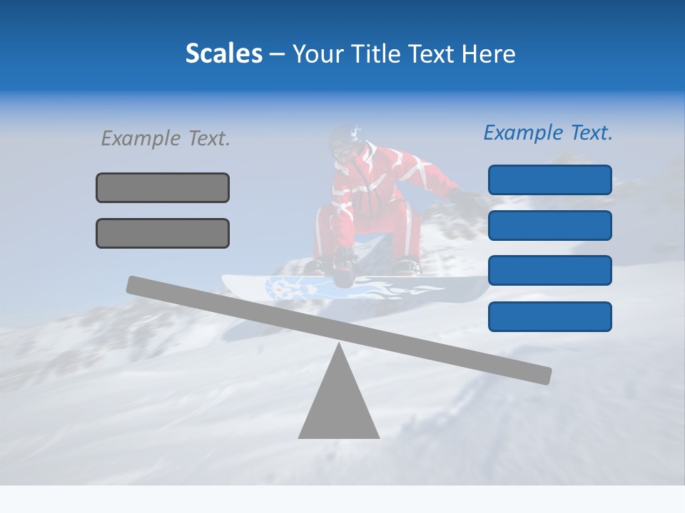 Ski Jumper PowerPoint Template