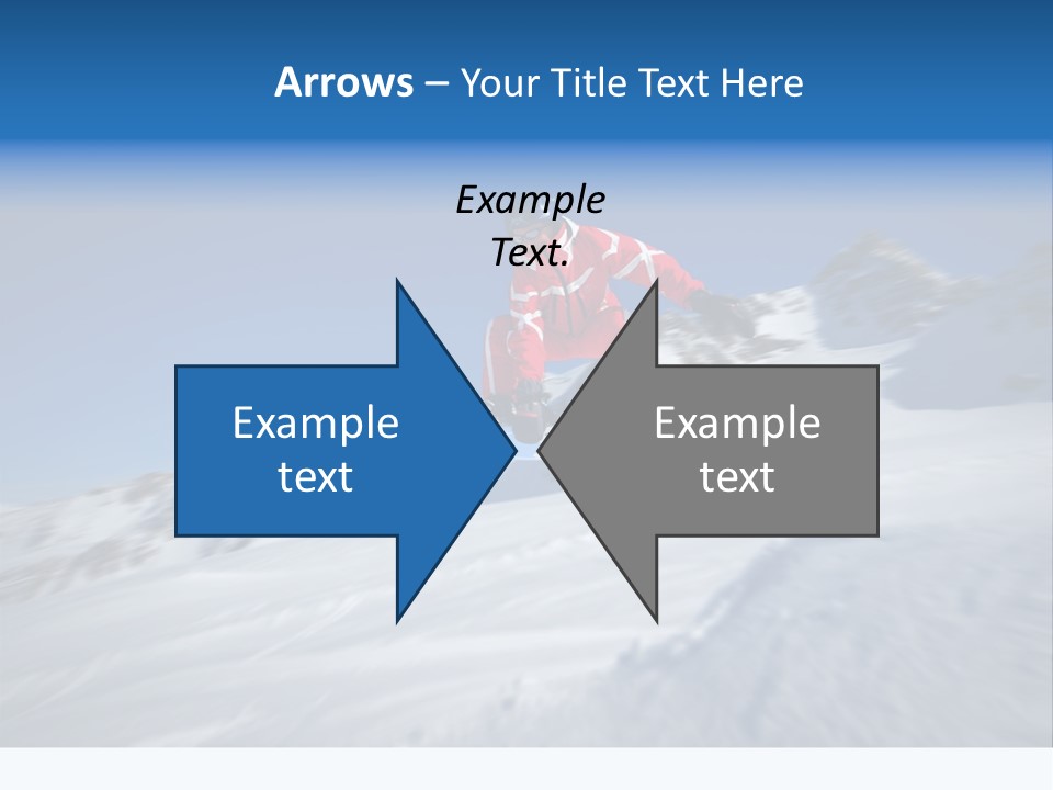 Ski Jumper PowerPoint Template