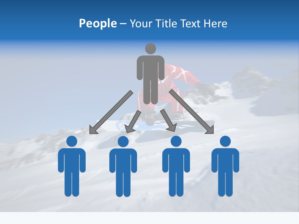 Ski Jumper PowerPoint Template