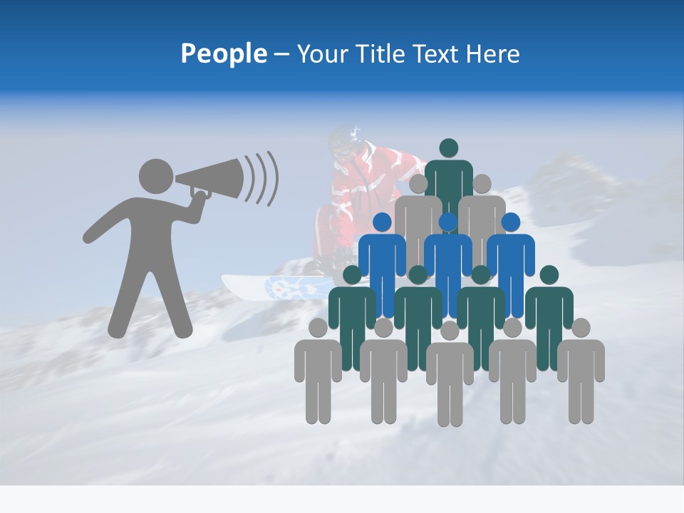 Ski Jumper PowerPoint Template