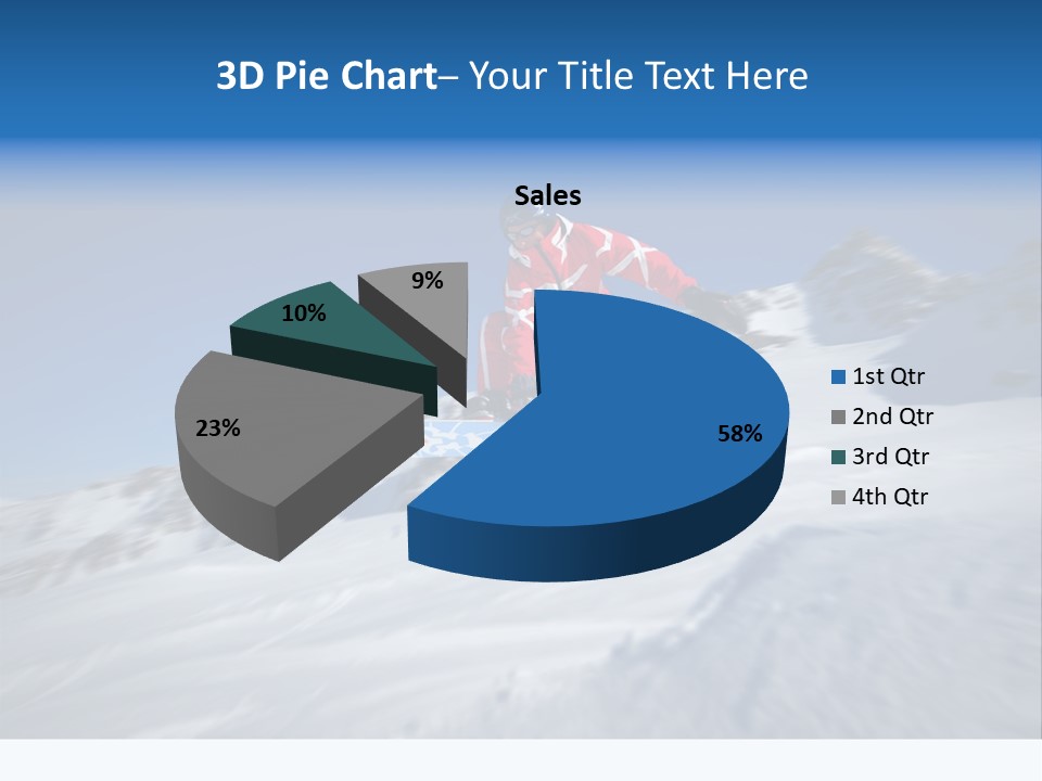 Ski Jumper PowerPoint Template
