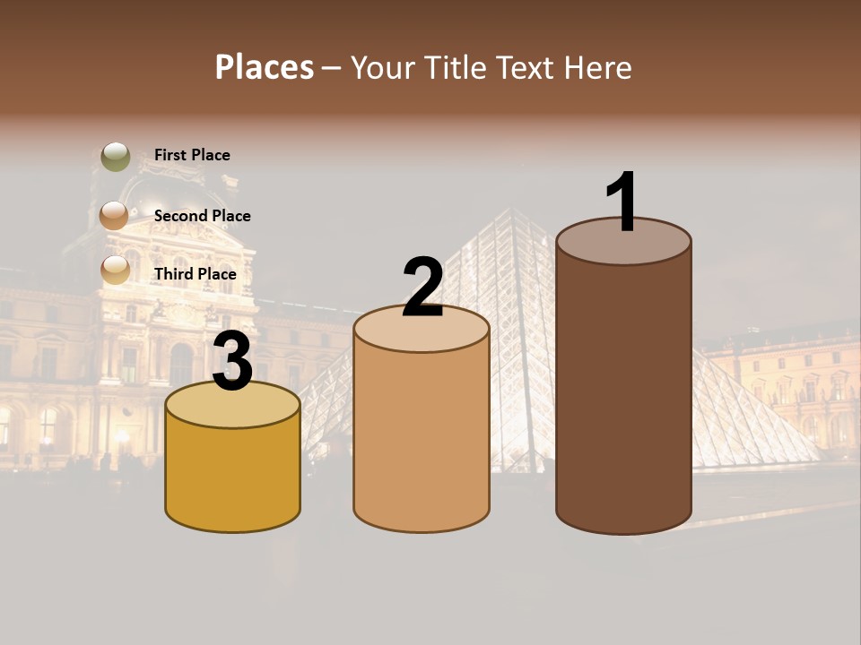 Louvre Phyramid PowerPoint Template