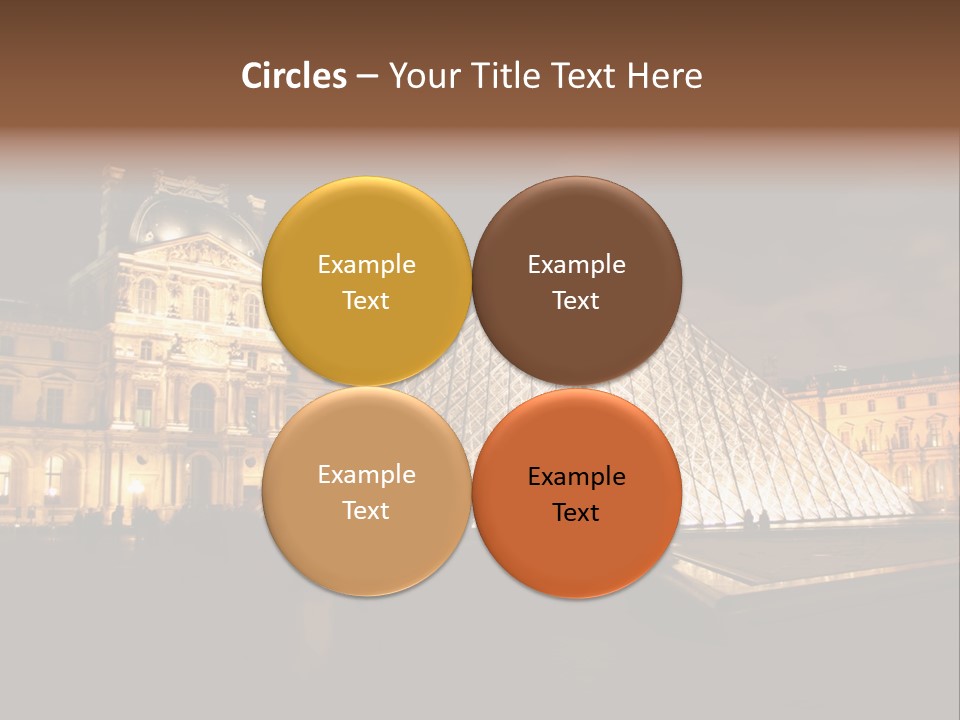 Louvre Phyramid PowerPoint Template