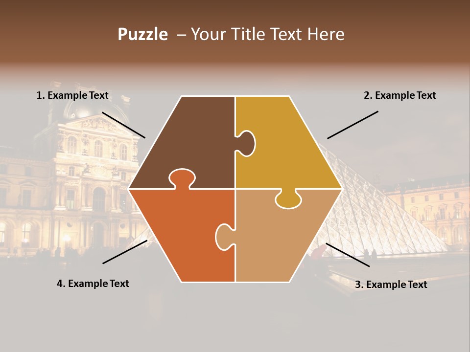 Louvre Phyramid PowerPoint Template