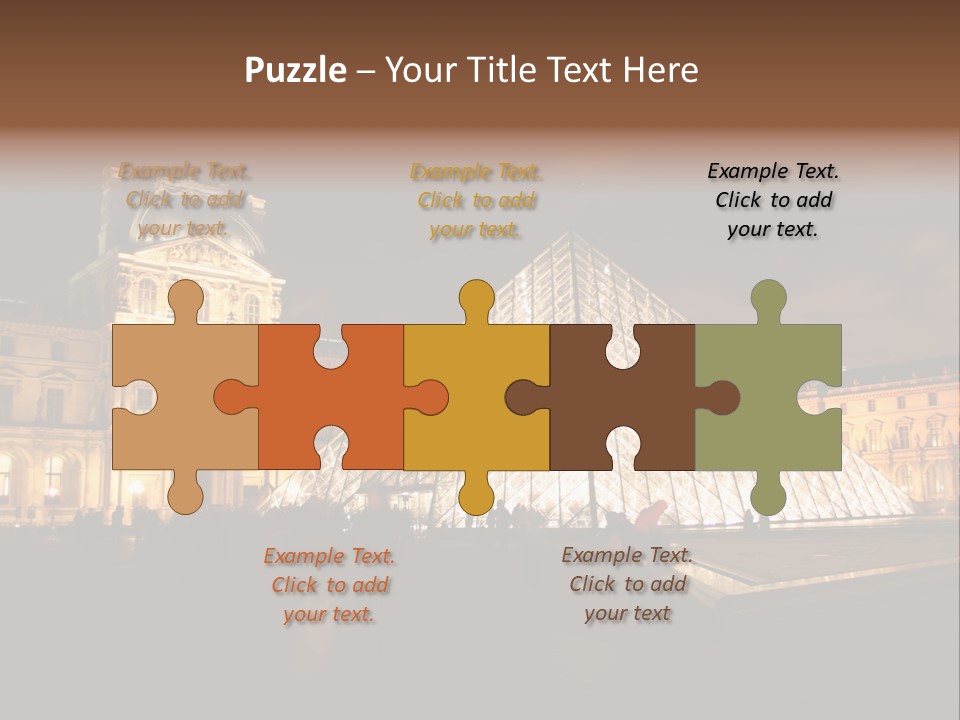 Louvre Phyramid PowerPoint Template