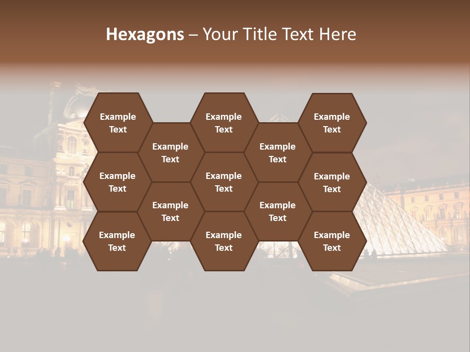 Louvre Phyramid PowerPoint Template