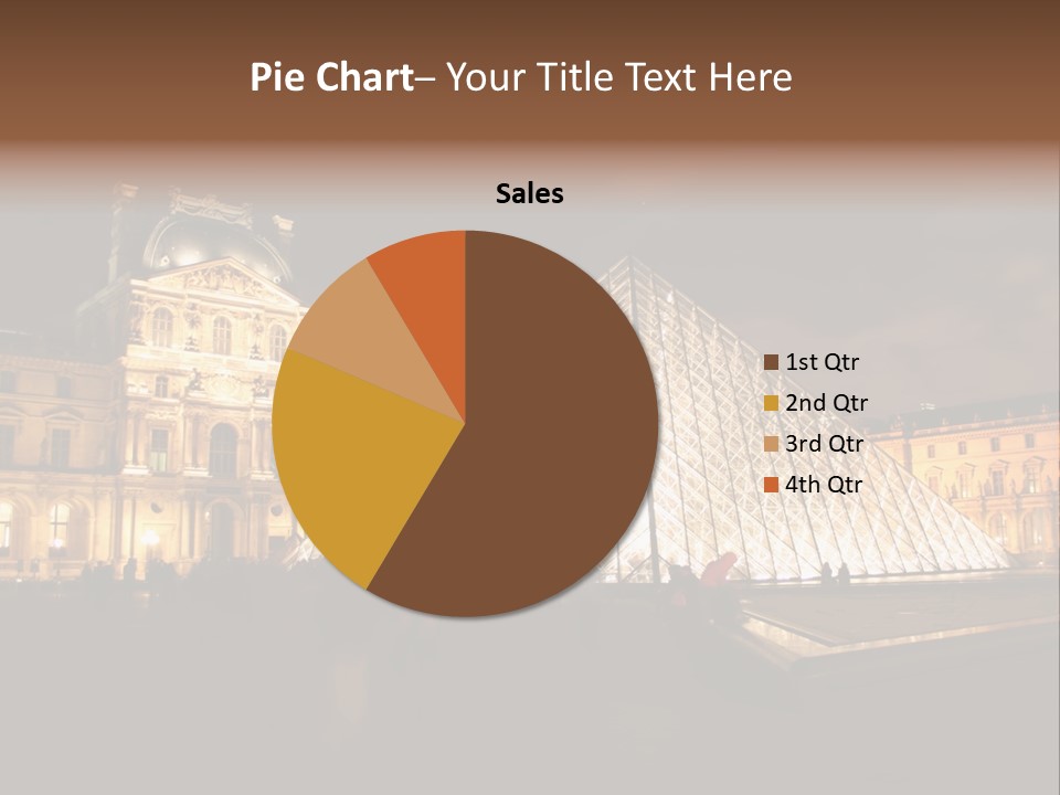 Louvre Phyramid PowerPoint Template
