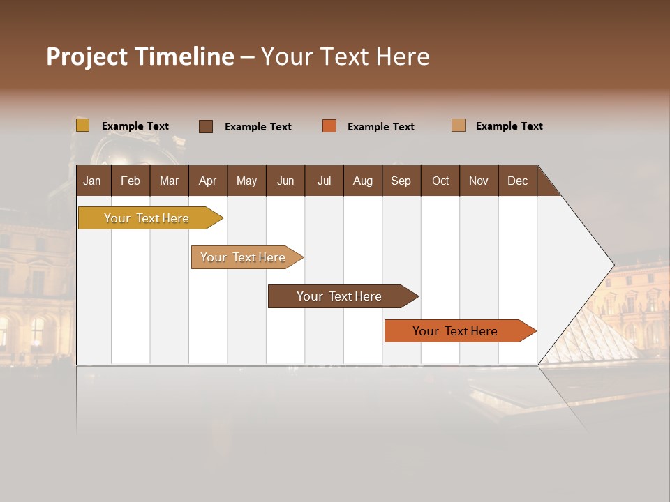 Louvre Phyramid PowerPoint Template