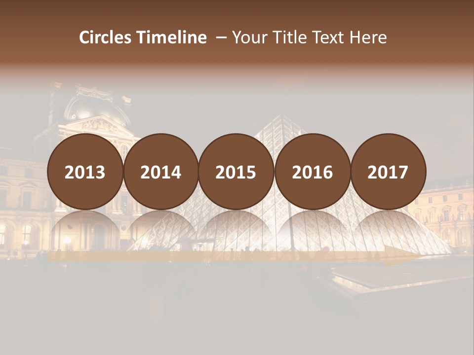 Louvre Phyramid PowerPoint Template