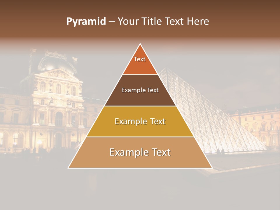 Louvre Phyramid PowerPoint Template
