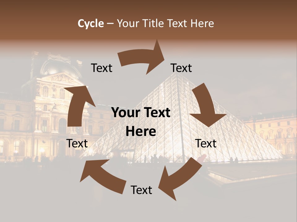 Louvre Phyramid PowerPoint Template