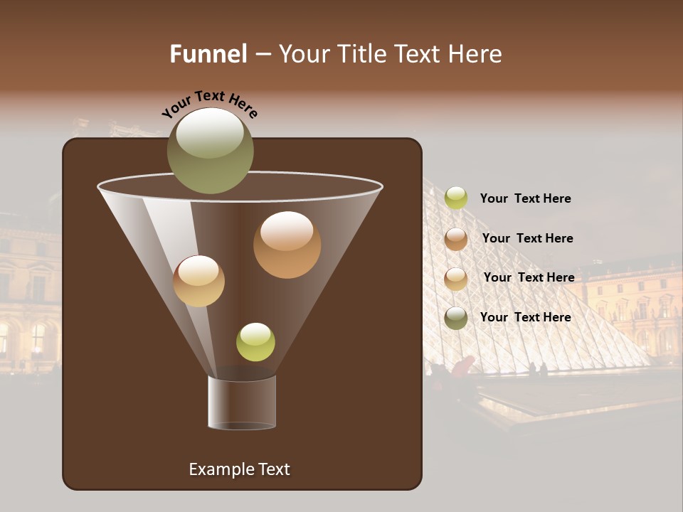 Louvre Phyramid PowerPoint Template