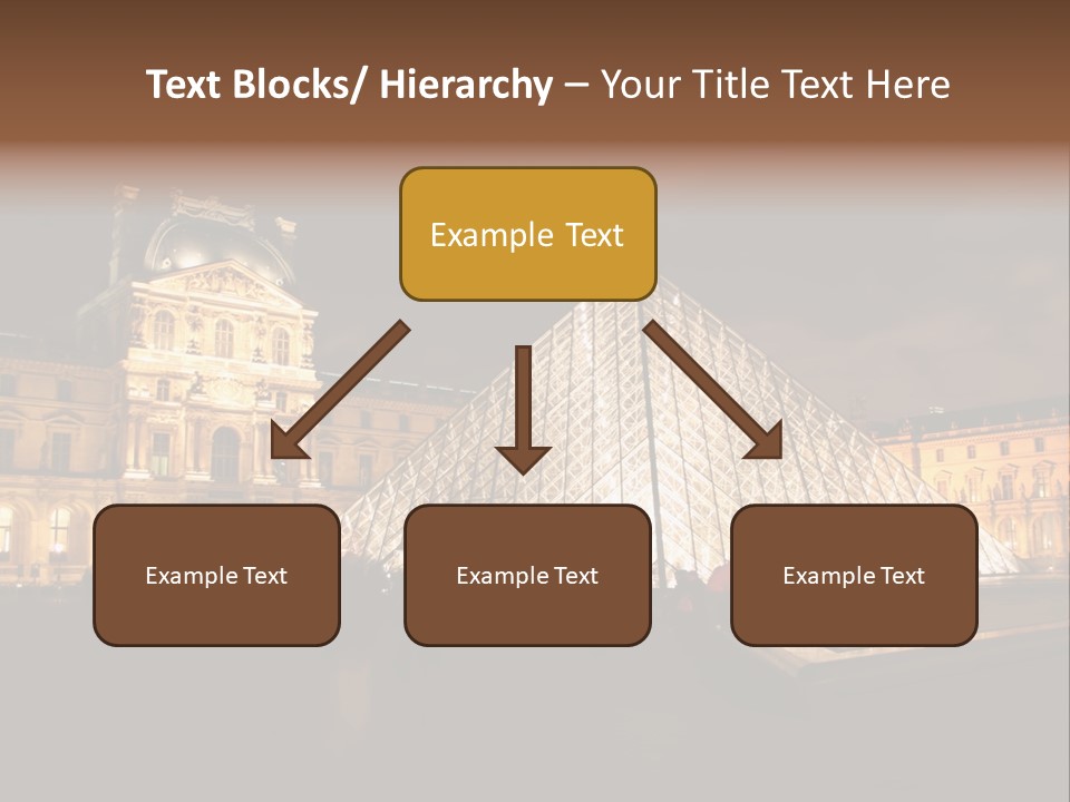Louvre Phyramid PowerPoint Template