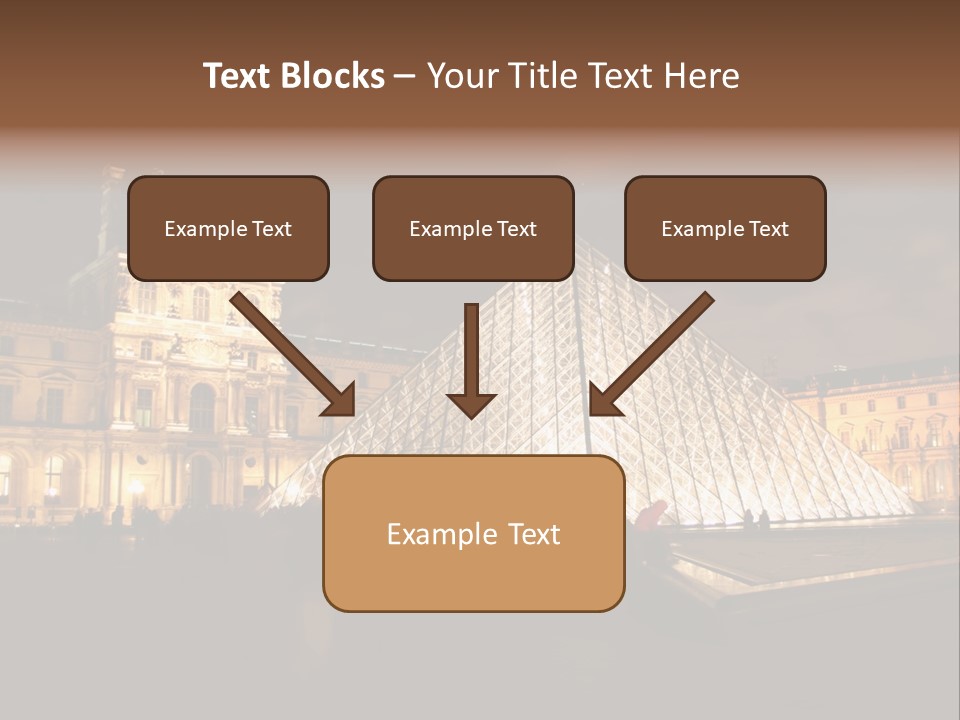Louvre Phyramid PowerPoint Template