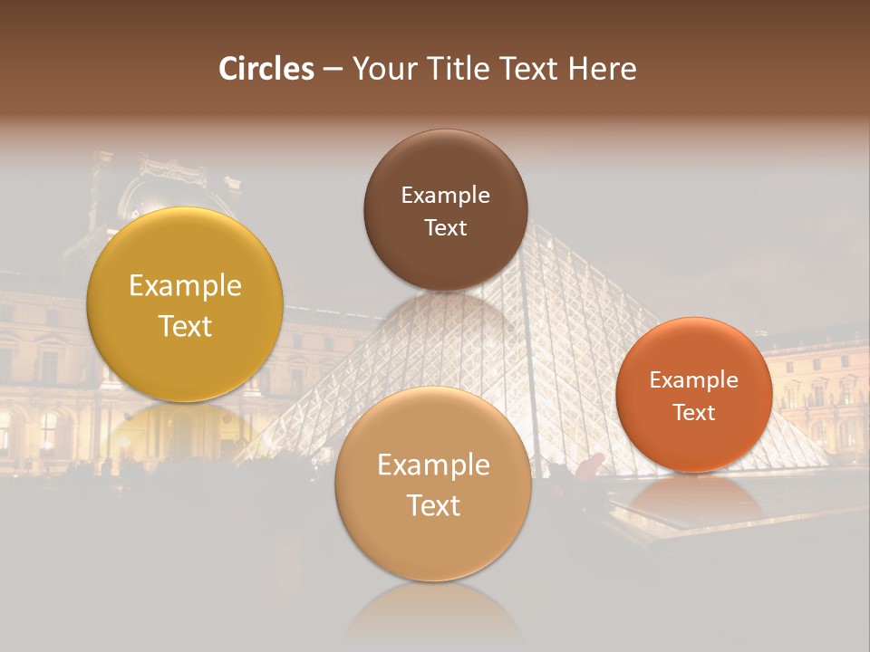 Louvre Phyramid PowerPoint Template