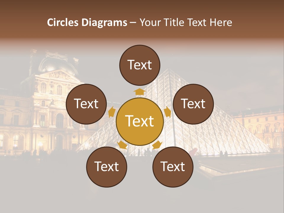 Louvre Phyramid PowerPoint Template
