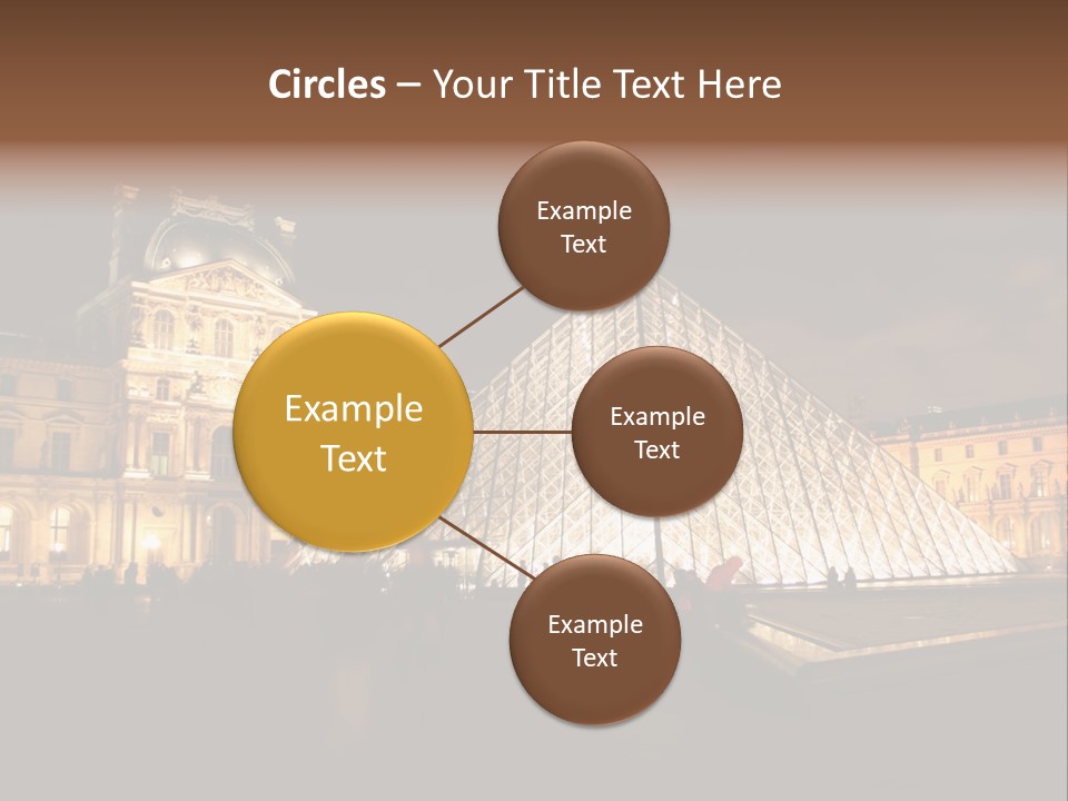 Louvre Phyramid PowerPoint Template