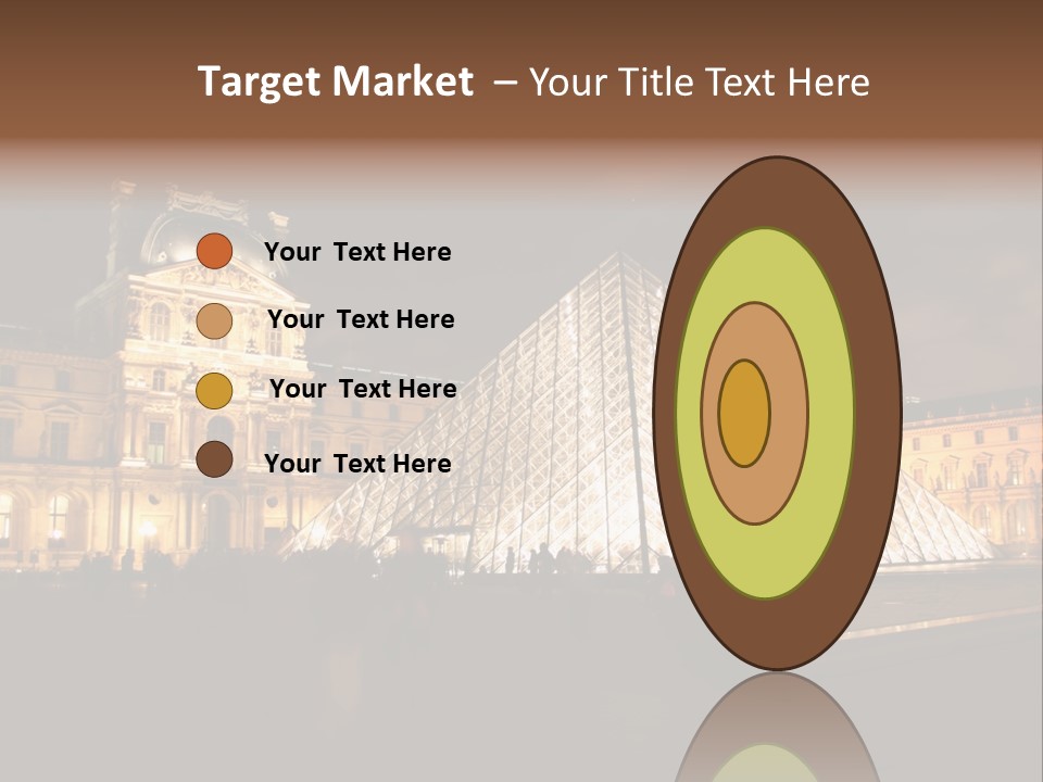 Louvre Phyramid PowerPoint Template