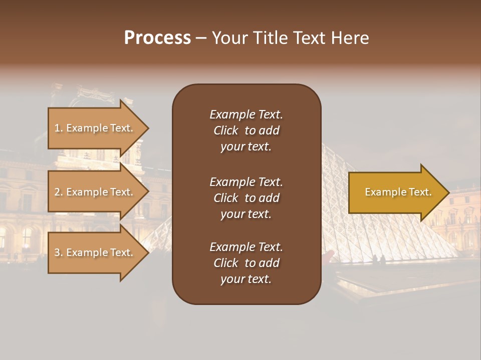Louvre Phyramid PowerPoint Template