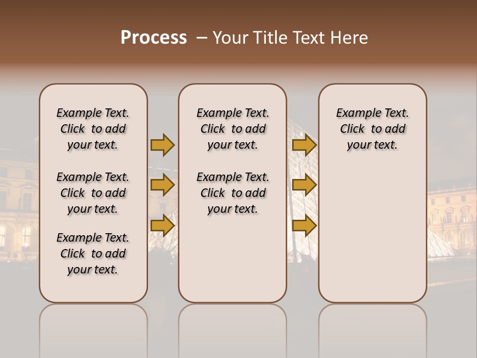 Louvre Phyramid PowerPoint Template