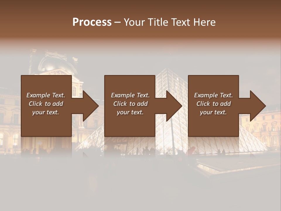 Louvre Phyramid PowerPoint Template