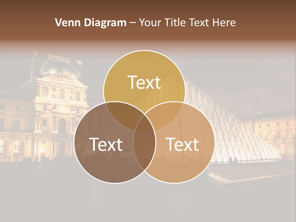 Louvre Phyramid PowerPoint Template