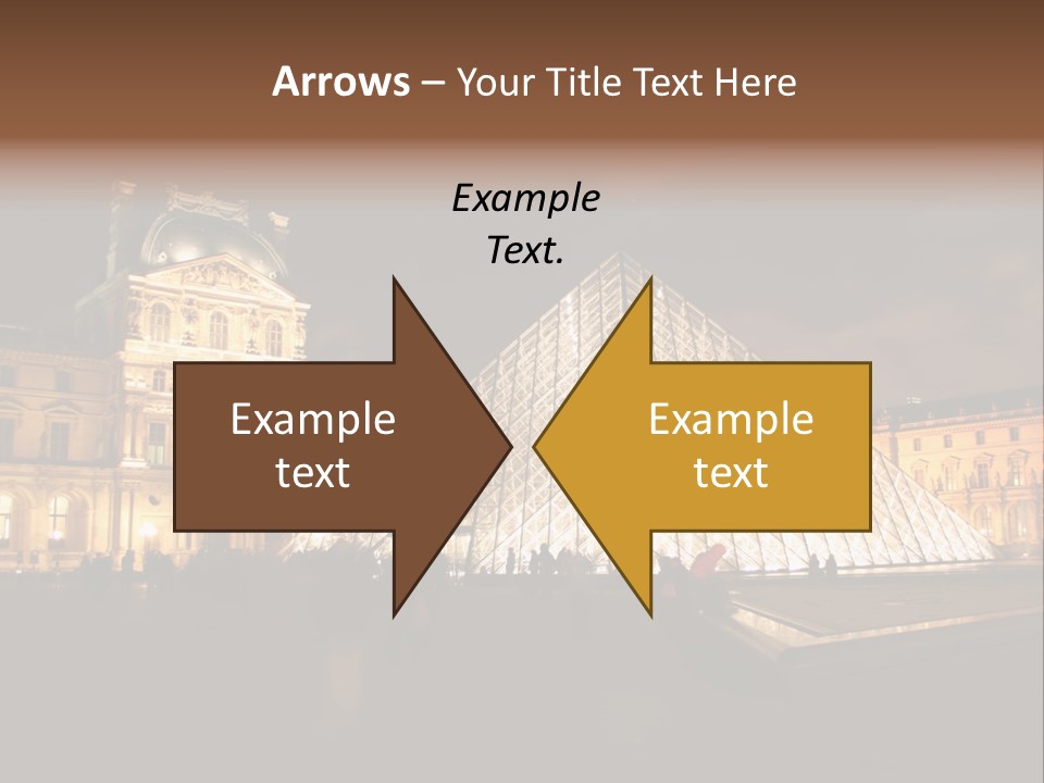 Louvre Phyramid PowerPoint Template