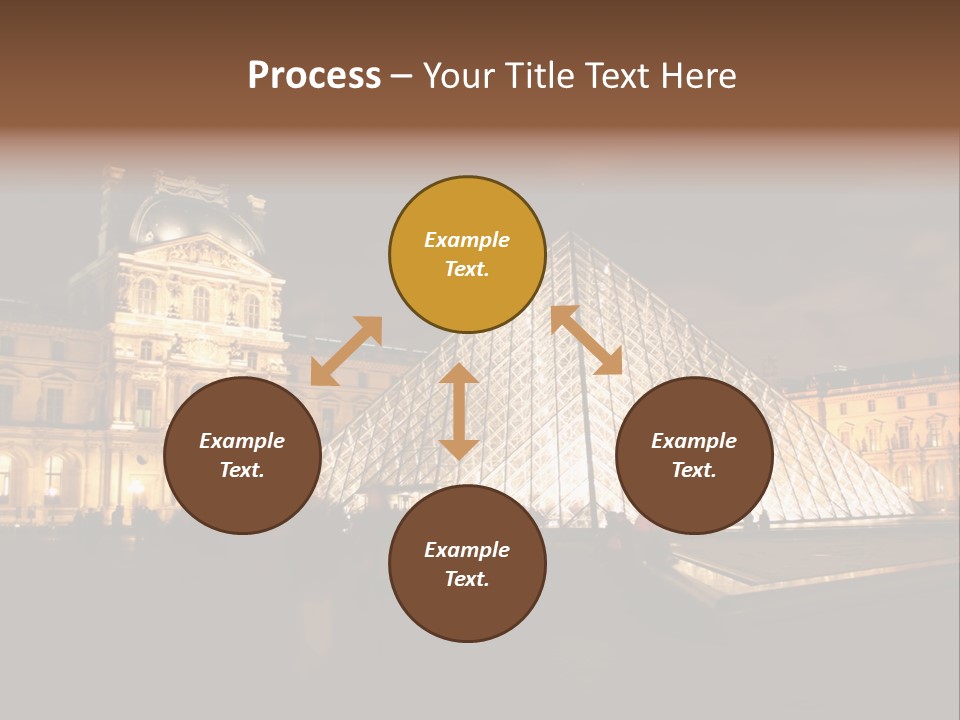 Louvre Phyramid PowerPoint Template