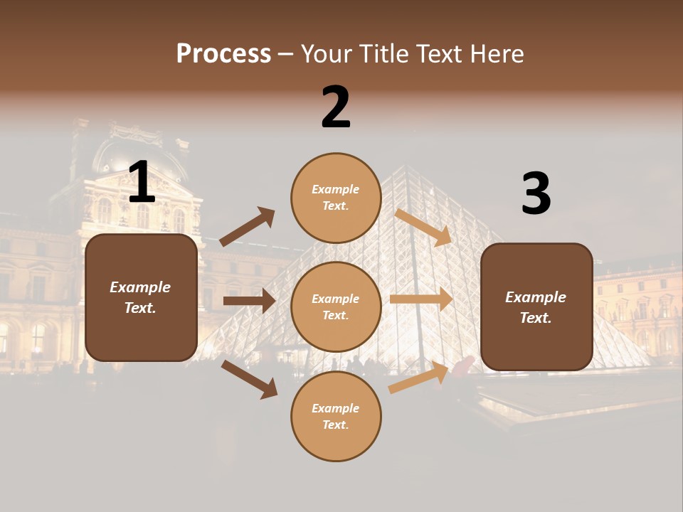 Louvre Phyramid PowerPoint Template