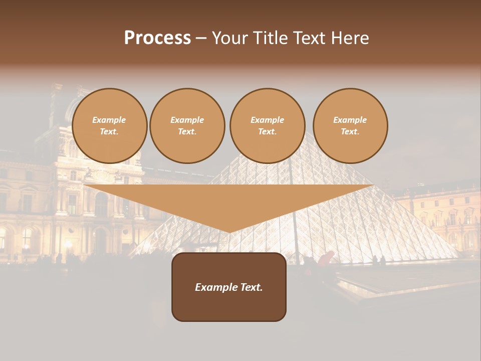 Louvre Phyramid PowerPoint Template