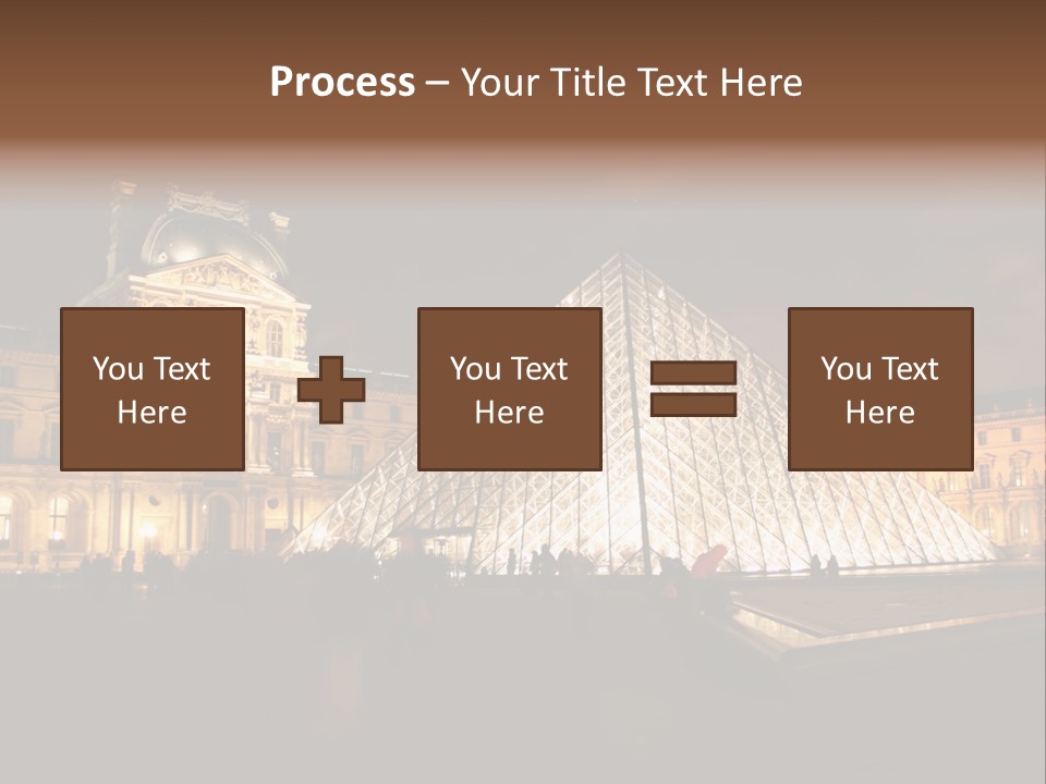 Louvre Phyramid PowerPoint Template