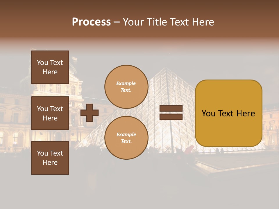 Louvre Phyramid PowerPoint Template
