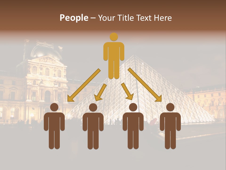Louvre Phyramid PowerPoint Template