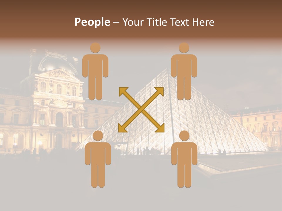 Louvre Phyramid PowerPoint Template