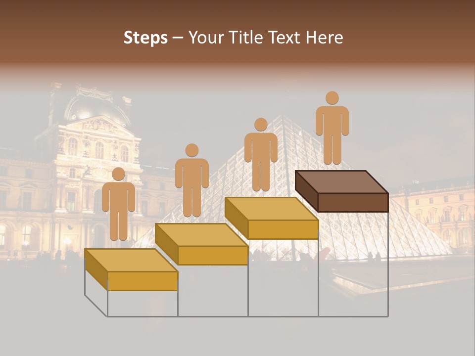 Louvre Phyramid PowerPoint Template