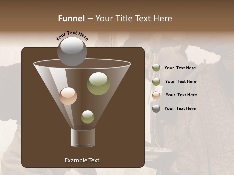 Vintage Photo Of Two Young Boys Eating Spaghetti With Their Hands PowerPoint Template